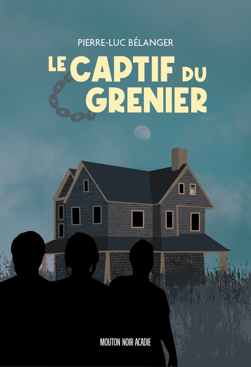 Couverture ebook de Le captif du grenier, de Pierre-Luc Bélanger