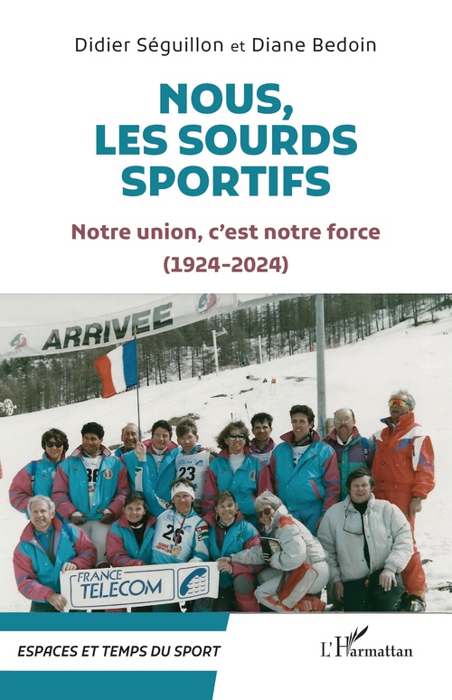 Couverture ebook de Nous, les Sourds sportifs, de Diane Bedoin, Didier Séguillon