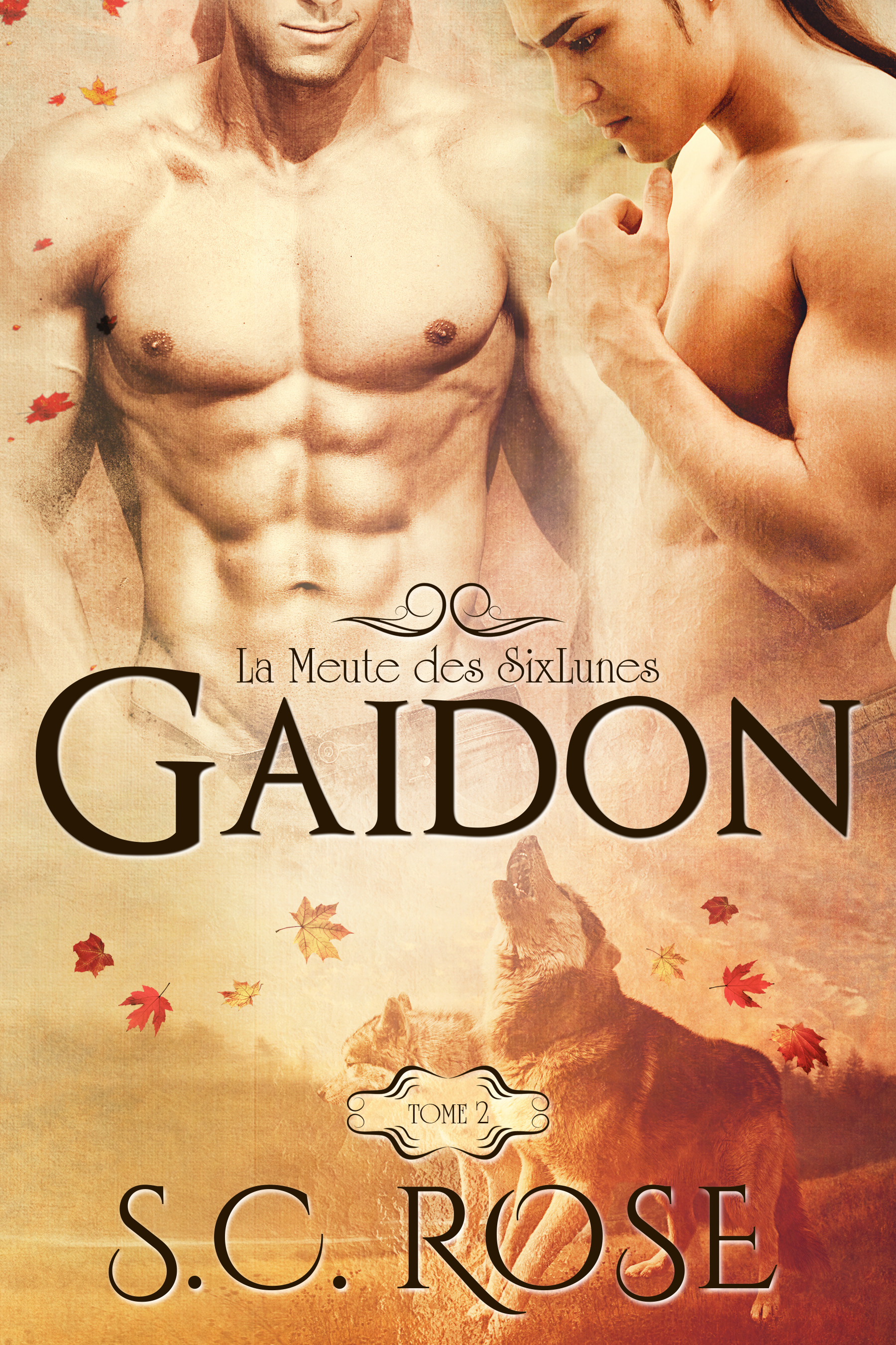 ebook cover of La Meute des SixLunes, tome 2: Gaidon, by S.C. Rose