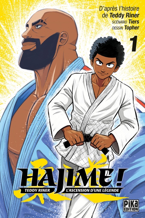 ebook cover of Hajime ! T01, by Teddy Riner