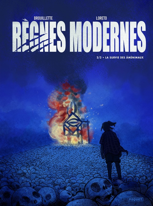 Couverture ebook de REGNES MODERNES T2, de Paolo Loreto, Yann Brouillette
