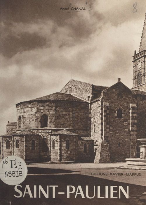 Couverture ebook de Saint-Paulien et le château de la Rochelambert, de Andre Chanal