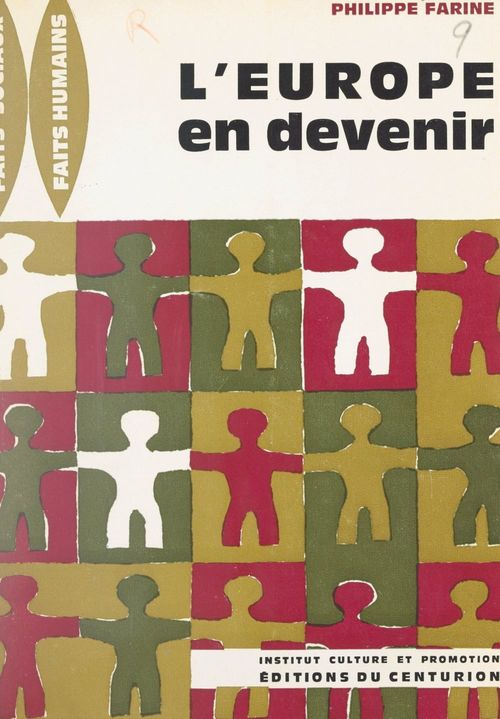 Couverture ebook de L'Europe en devenir, de Philippe Farine
