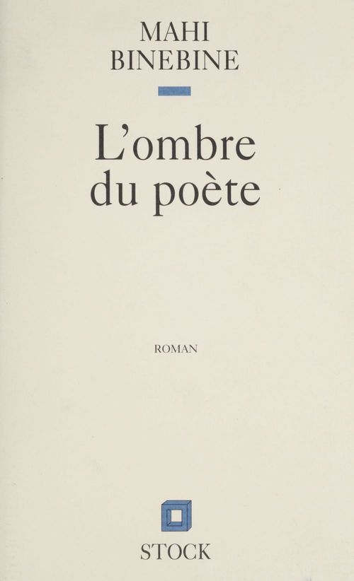 Couverture ebook de L'Ombre du poète, de Mahi Binebine