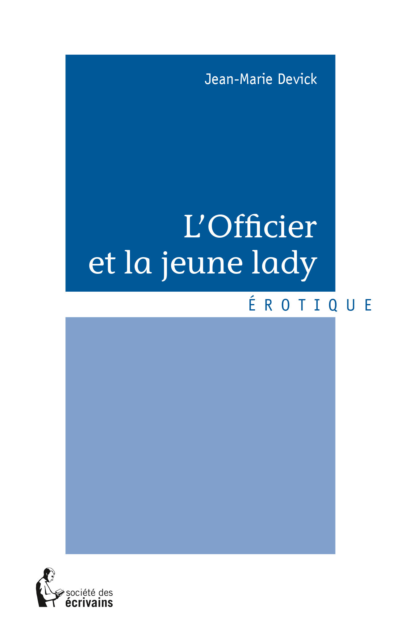 ebook cover of L'Officier et la jeune lady, by Jean-marie Devick