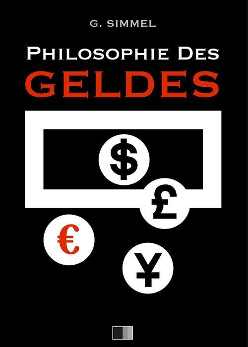 ebook cover of Philosophie des Geldes, by Georg Simmel