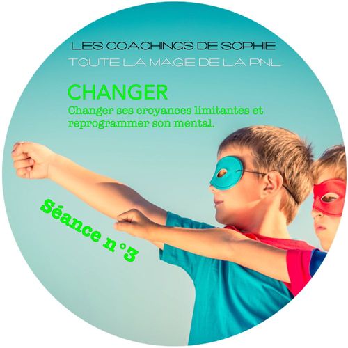 audiobook cover of Coaching en PNL - séance n°3 : Changer, by Sophie Magenta