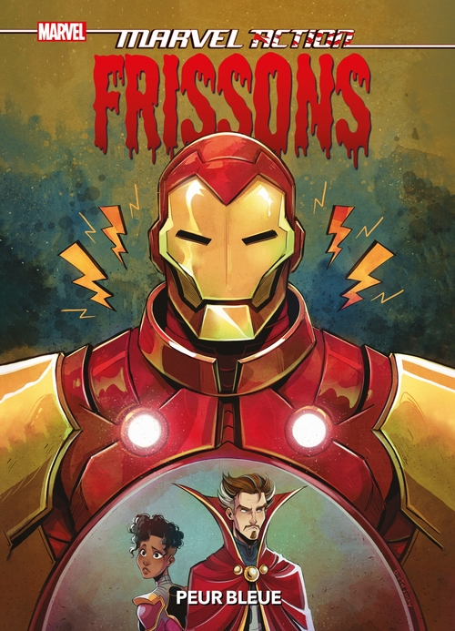 Couverture ebook de Marvel Action Frissons : Peur Bleue, de Jeremy Whitley