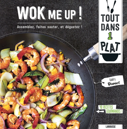 ebook cover of Wok me up !, by Valéry Drouet