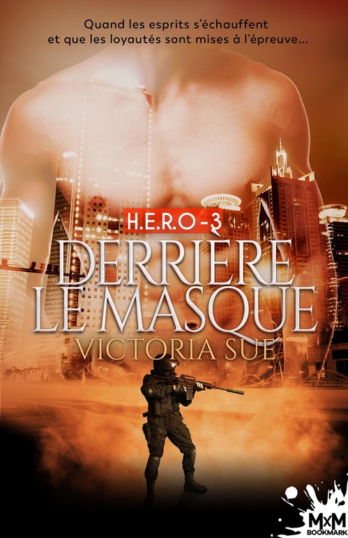 ebook cover of Derrière le masque, by Victoria Sue