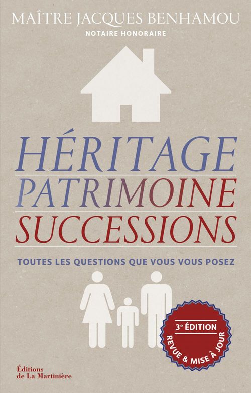 ebook cover of Héritage, patrimoine, successions, by Jacques Benhamou