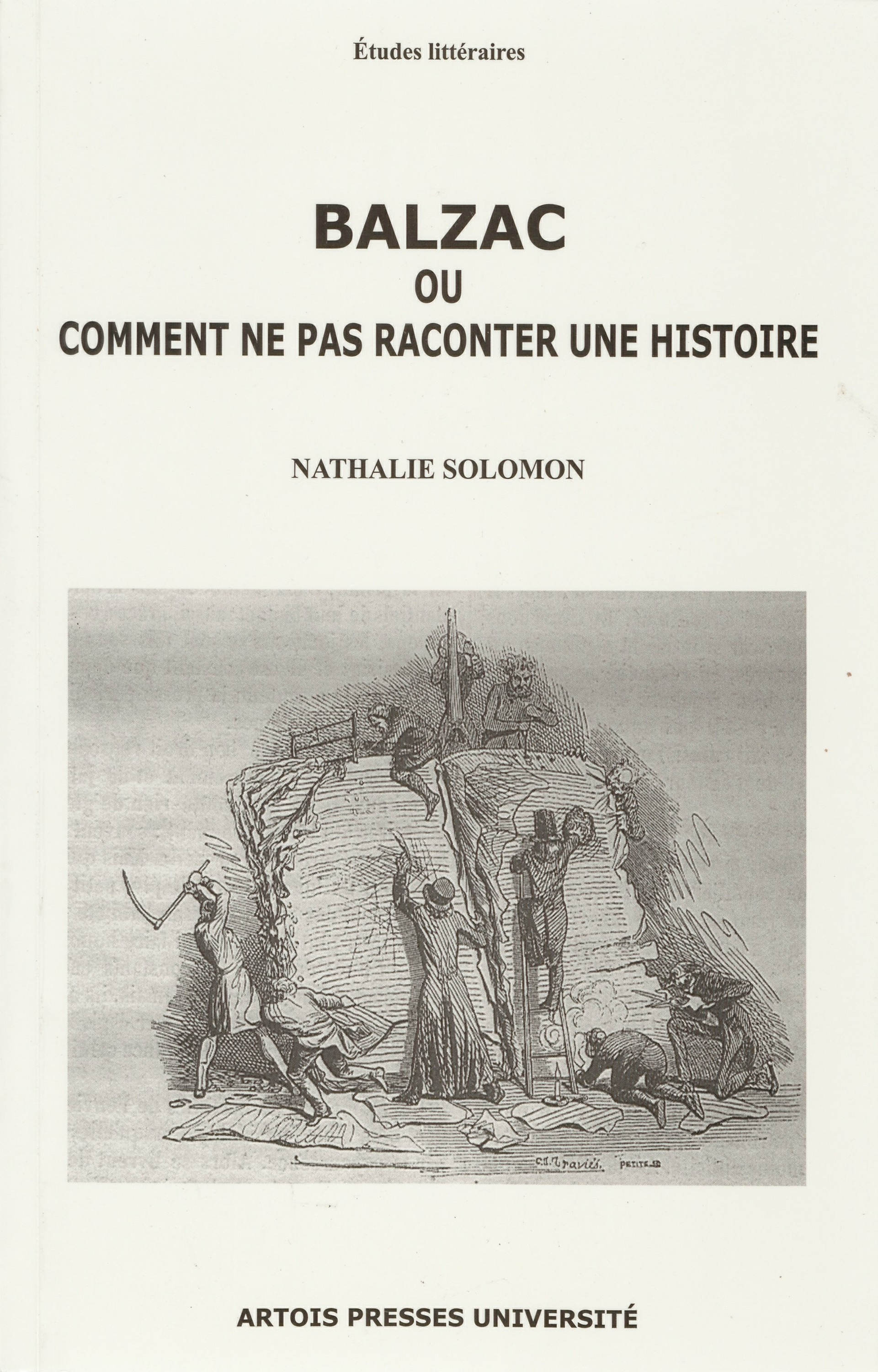 ebook cover of Balzac ou comment ne pas raconter une histoire, by Nathalie Solomon
