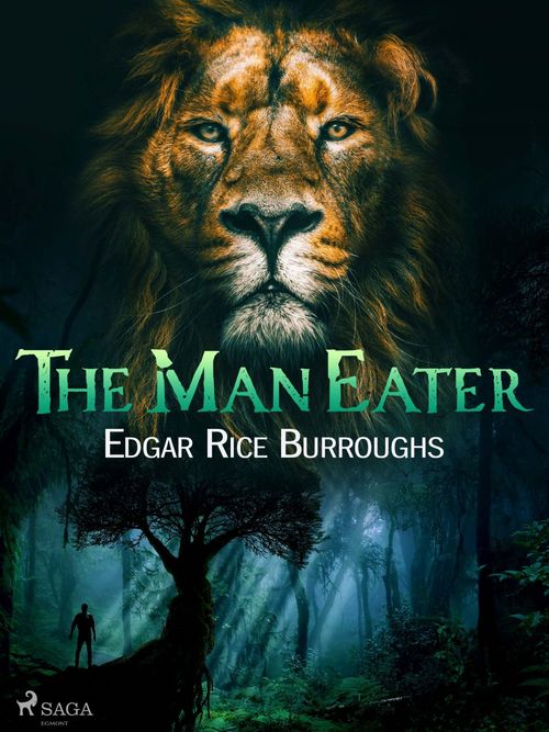 Couverture ebook de The Man-Eater, de Edgar Rice Burroughs