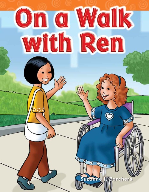 ebook cover of On a Walk with Ren, by Suzanne Barchers