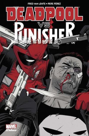 ebook cover of Deadpool vs Punisher, by Fred Van Lente