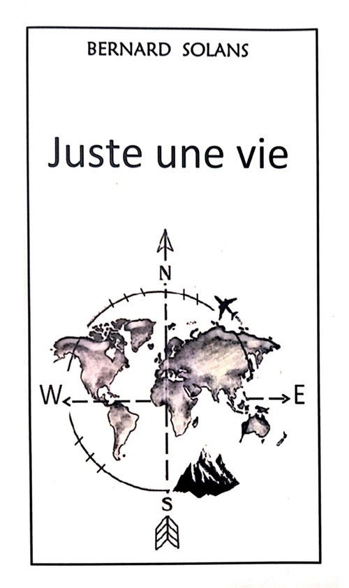 Couverture ebook de Juste une vie, de Bernard Solans