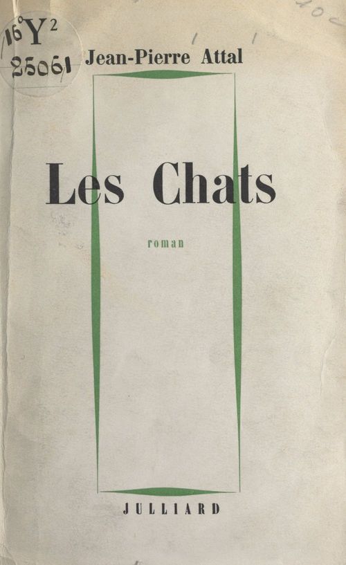 ebook cover of Les chats, by Jean-Pierre Attal