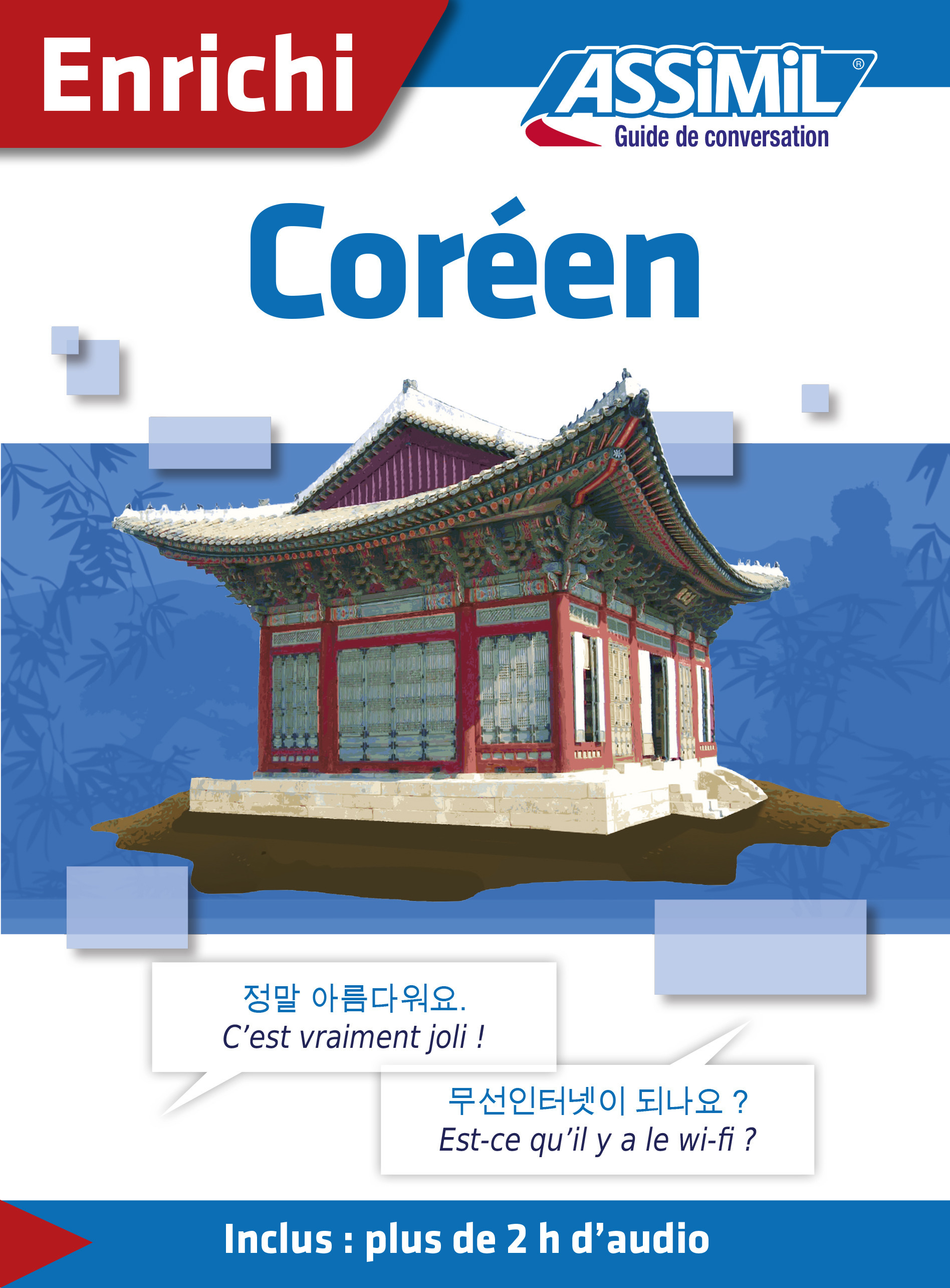 Couverture ebook de Coréen - Guide de conversation, de Inseon Kim