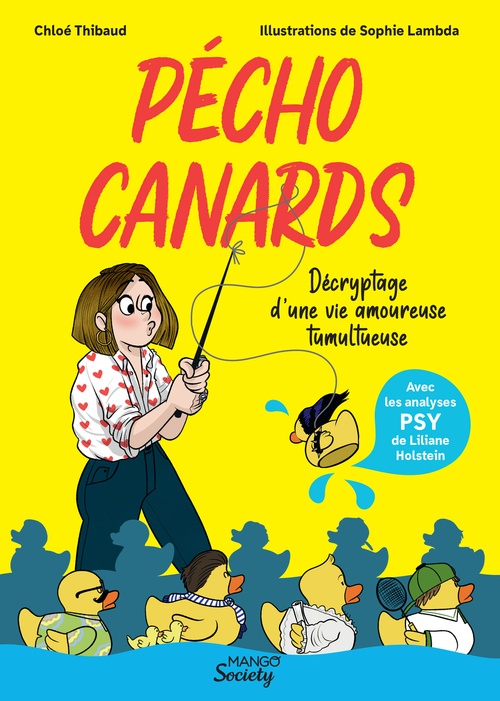 Couverture ebook de Pécho Canards - Décryptage d'une vie amoureuse tumultueuse, de Chloé Thibaud