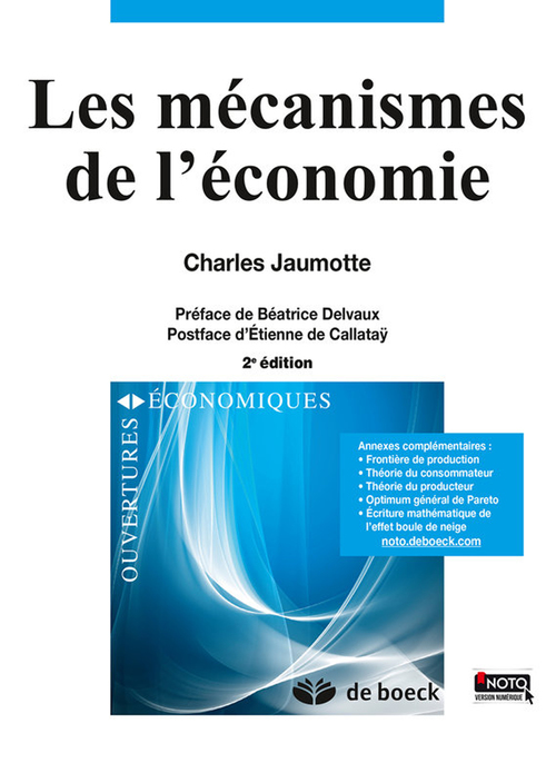 ebook cover of Les mécanismes de l'économie, by Charles Jaumotte