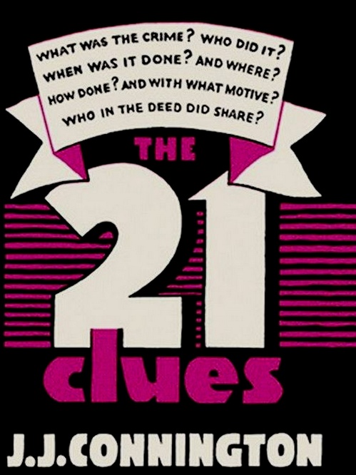 Couverture ebook de The Twenty-One Clues, de J. J. Connington
