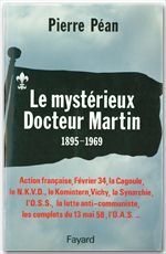 ebook cover of Le Mystérieux Docteur Martin, by Pierre Péan