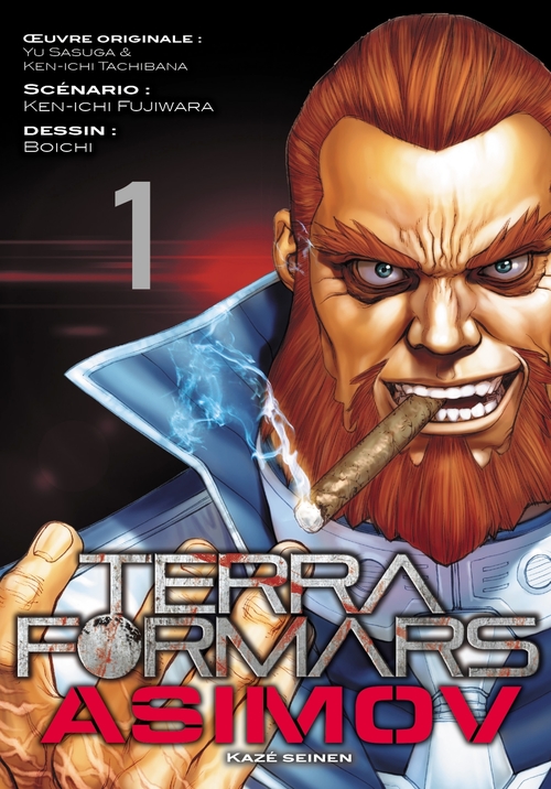 ebook cover of Terra Formars Asimov T01, by Yu Sasuga, Kenichi Tachibana, Boichi