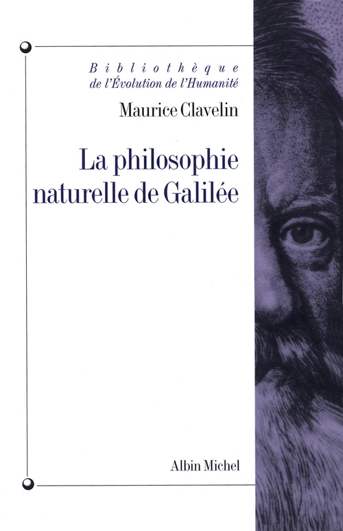 Couverture ebook de La Philosophie naturelle de Galilée, de Maurice Clavelin