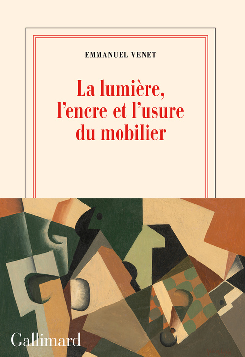 ebook cover of La lumière, l'encre et l'usure du mobilier, by Emmanuel Venet