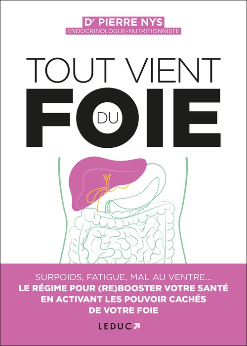 ebook cover of Tout vient du foie, by Dr Pierre Nys