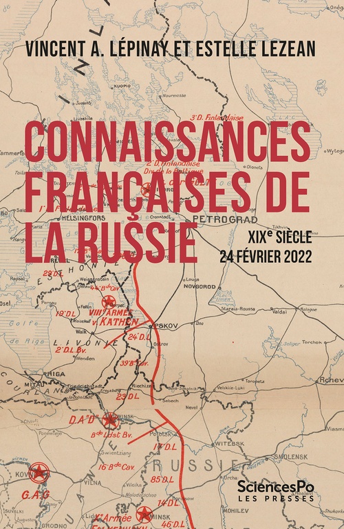 ebook cover of Connaissances françaises de la Russie, by Vincent Lépinay, Estelle Lezean