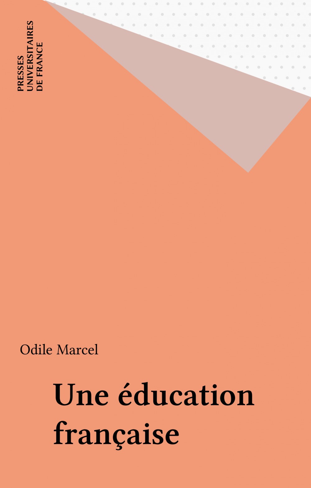 Couverture ebook de Une éducation française, de Odile Marcel
