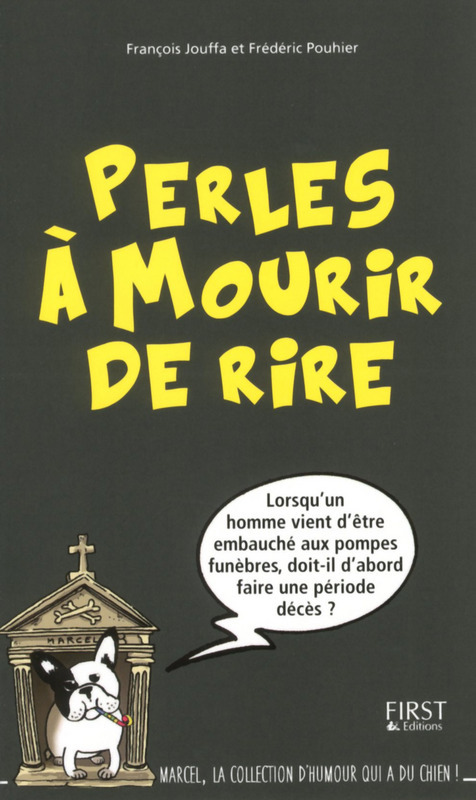 Couverture ebook de Perles à mourir de rire, de François Jouffa, Frédéric Pouhier