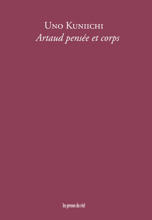 ebook cover of Artaud pensée et corps, by Uno Kuniichi