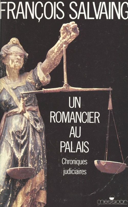 ebook cover of Un romancier au palais, by Collectif