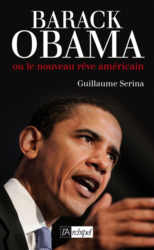 Couverture ebook de Barack Obama, de Guillaume Serina