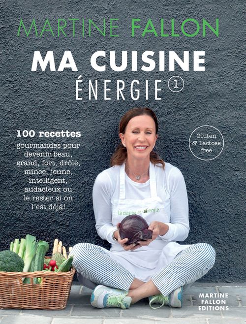 Couverture ebook de Ma Cuisine Énergie, de Martine Fallon