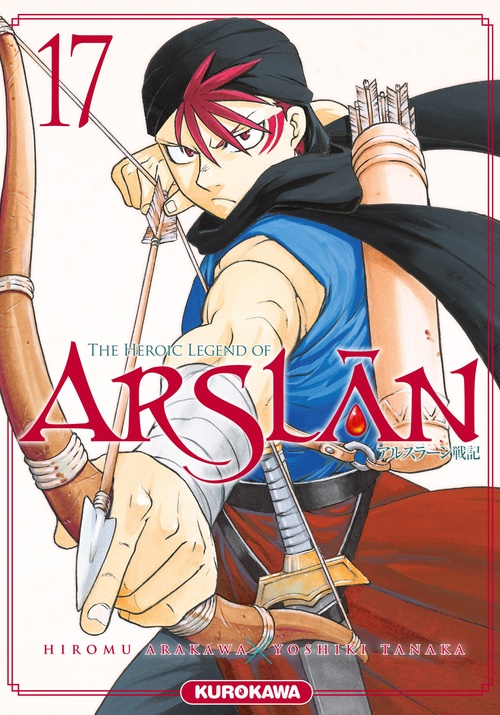 Couverture ebook de The Heroic Legend of Arslân - Tome 17, de Hiromu Arakawa, Yoshiki Tanaka