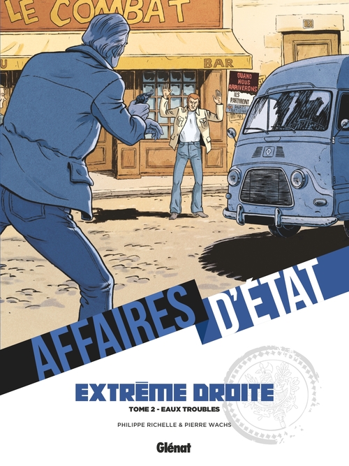 Couverture ebook de Affaires d'Etat - Extrême Droite - Tome 02, de Pierre Wachs