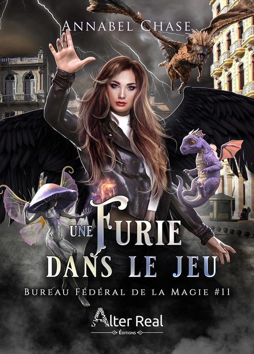 Couverture ebook de Une furie dans le jeu, de Annabel Chase
