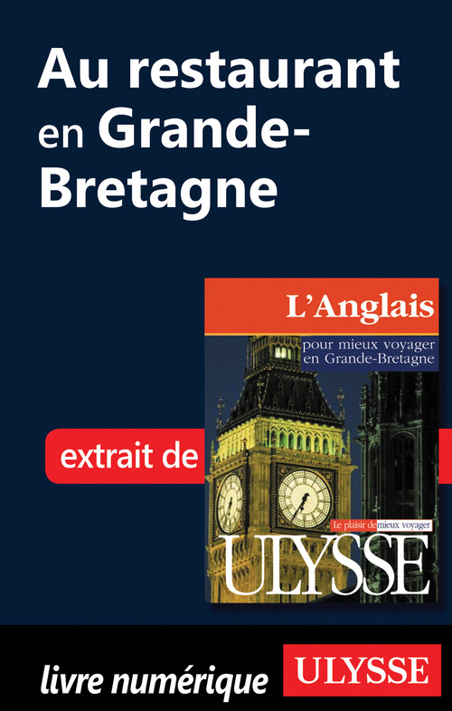 ebook cover of Au restaurant en Grande-Bretagne (Guide de conversation), by Collectif