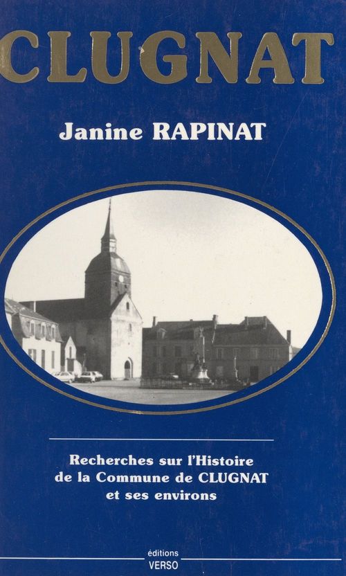 Couverture ebook de Clugnat, de Janine Rapinat