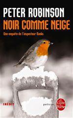 ebook cover of Noir comme neige, by Peter Robinson