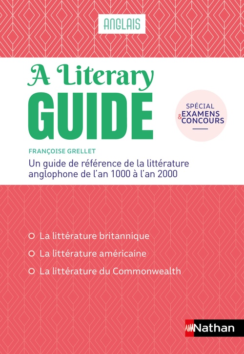 ebook cover of A Literary guide - Anglais - Un Guide de référence de la littérature anglophone de l'an 1000 à 2000, by Françoise Grellet
