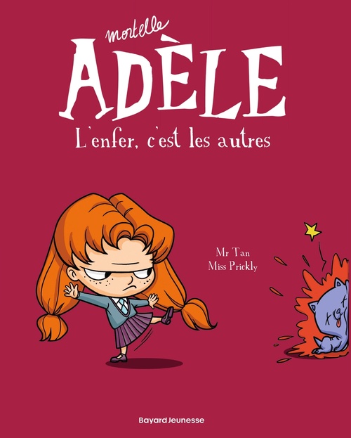 Couverture ebook de BD Mortelle Adèle, Tome 02, de Mr Tan, Miss Prickly