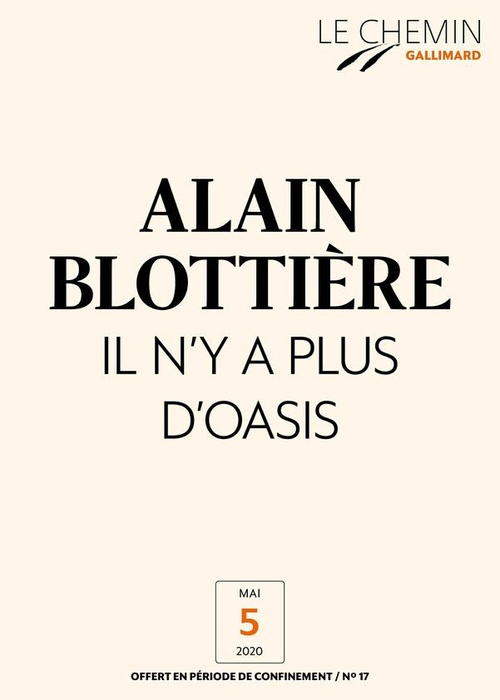 ebook cover of Le Chemin (N°17) - Il n´y a plus d'Oasis, by Alain Blottiere
