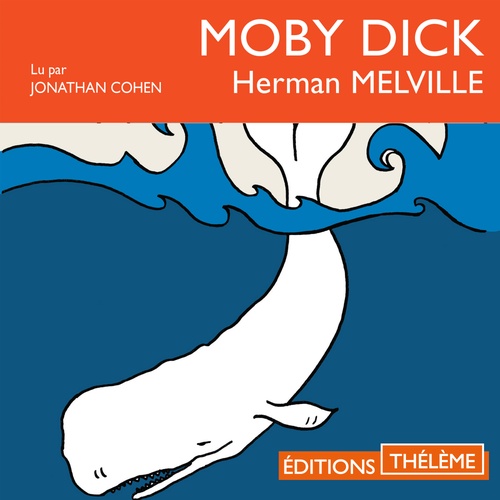 Couverture audiobook de Moby Dick, de Herman Melville