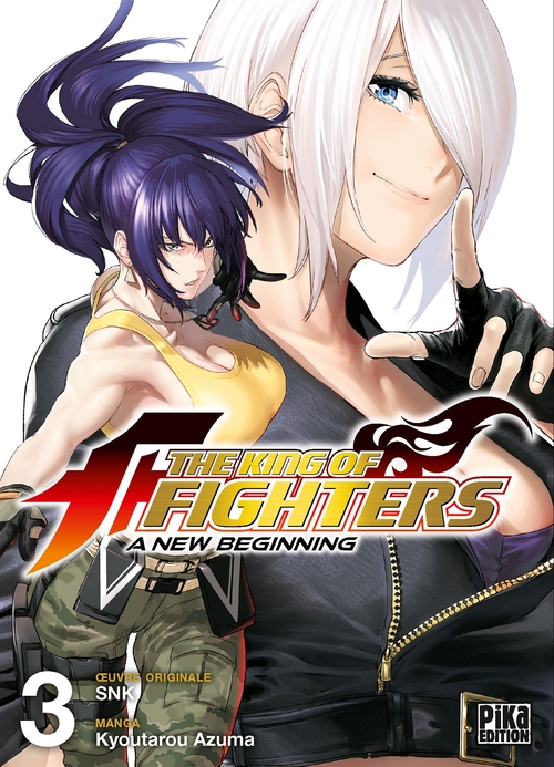 Couverture ebook de The King of Fighters - A New Beginning T03, de Kyoutarou Azuma