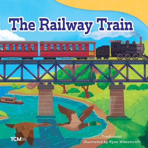 ebook cover of The Railway Train, by Ryan Wheatcroft
