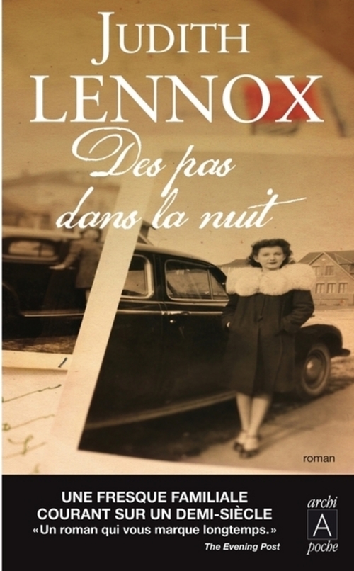 Couverture ebook de Des pas dans la nuit, de Judith Lennox